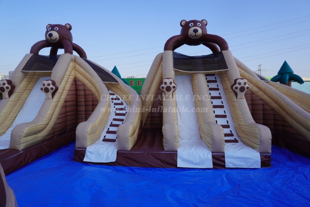 Pool3-430 Bear Theme Pool Water Park