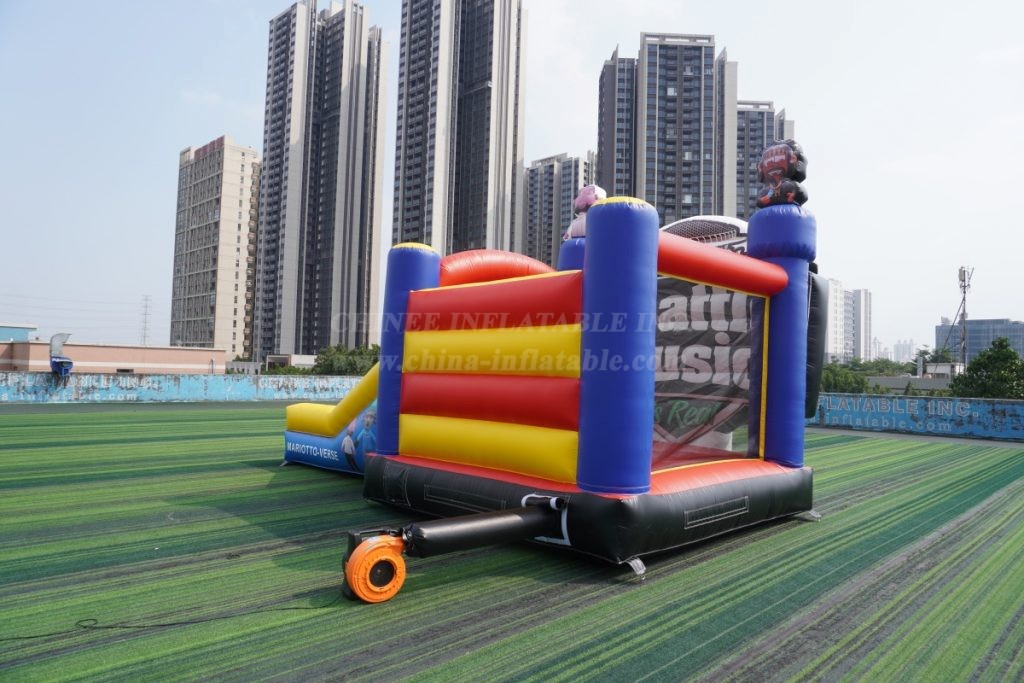 T2-4385B Bounce House & Slide for “Seattle Music”