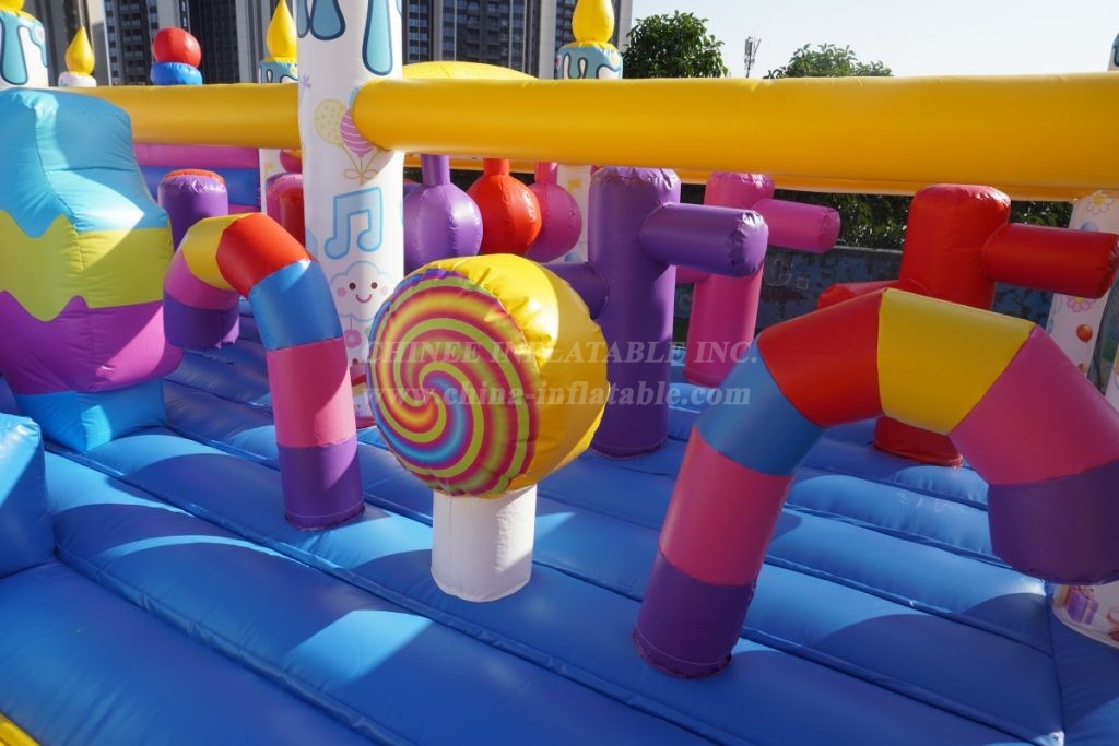 GF2-352 Birthdays Theme Inflatable Park