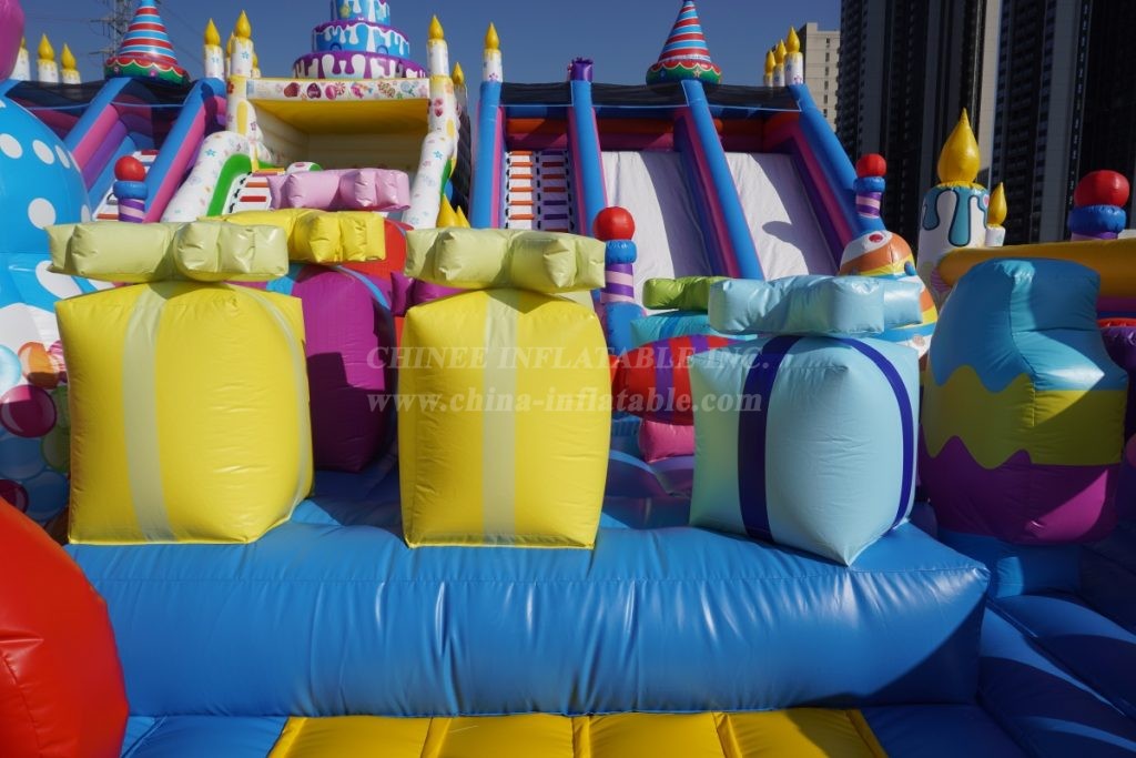 GF2-352 Birthdays Theme Inflatable Park