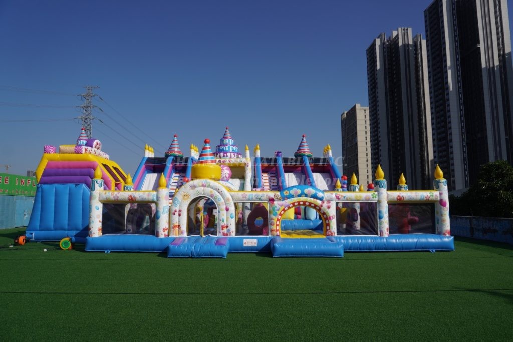 GF2-352 Birthdays Theme Inflatable Park