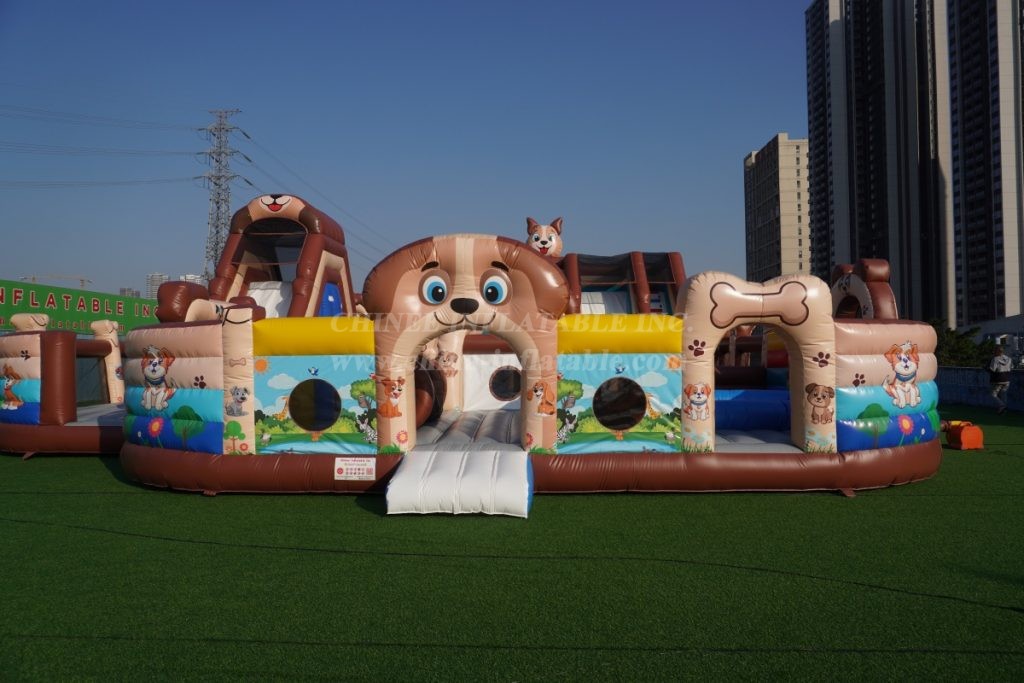 GF2-378 The “Doggy Park” Giant Inflatable Park