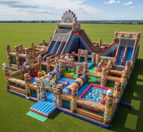 GF2-340 American Indian Theme Inflatable Park