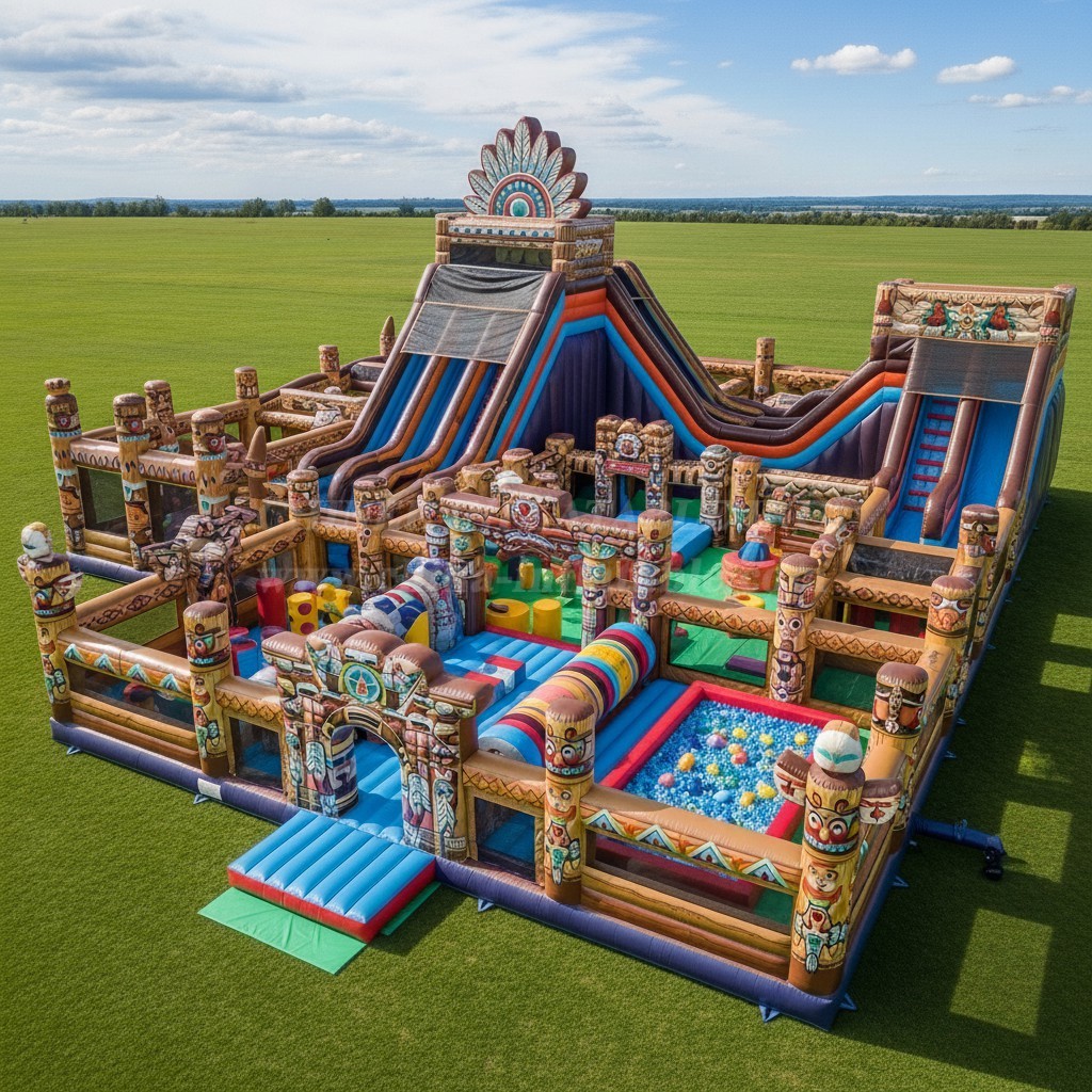 GF2-340 American Indian Theme Inflatable Park