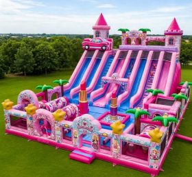 GF2-350 Barbie Theme Inflatable Park