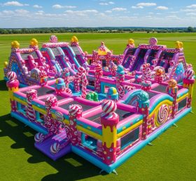 GF2-356 Candy Theme Inflatable Park
