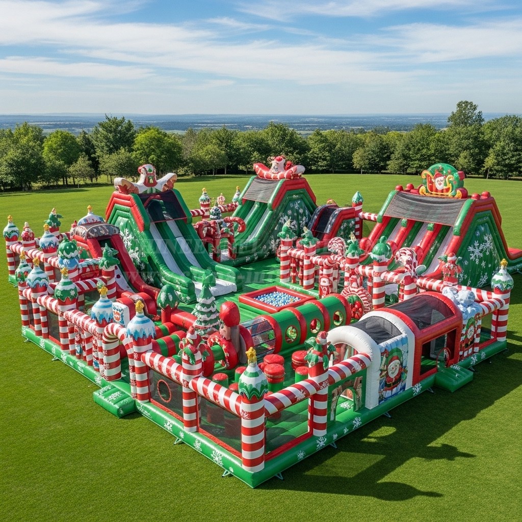 GF2-359 Christmas Theme Inflatable Park