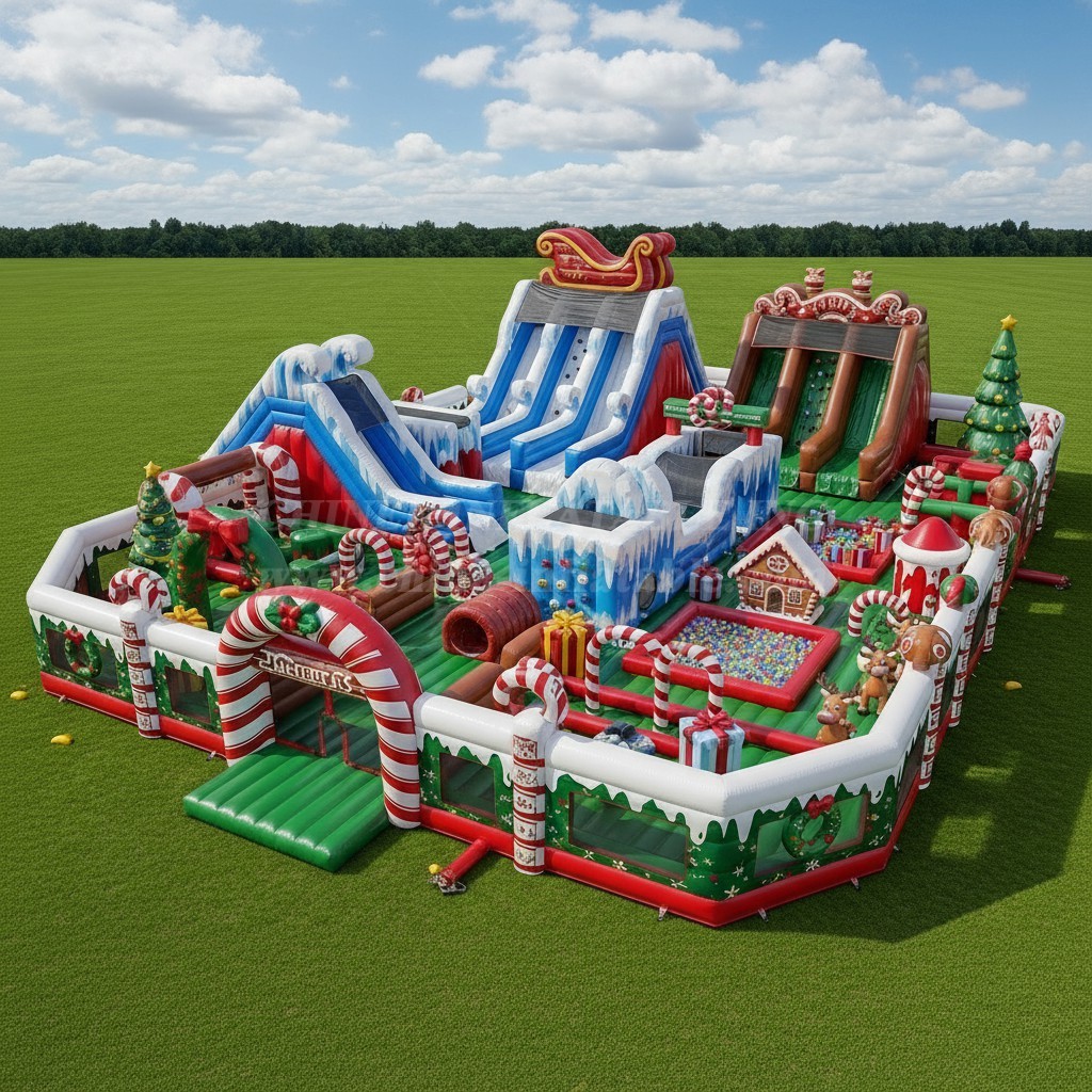 GF2-360 Christmas Theme Inflatable Park