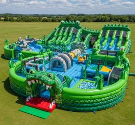 GF2-370 Crocodile Theme Inflatable Park