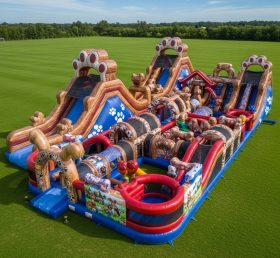 GF2-376 Dog Theme Inflatable Park