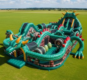 GF2-384 Dragon Theme Inflatable Park