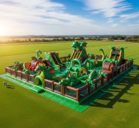 GF2-385 Dragon Theme Inflatable Park