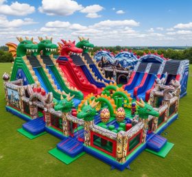 GF2-387 Dragon Theme Inflatable Park