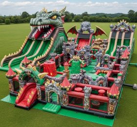 GF2-388 Dragon Theme Inflatable Park