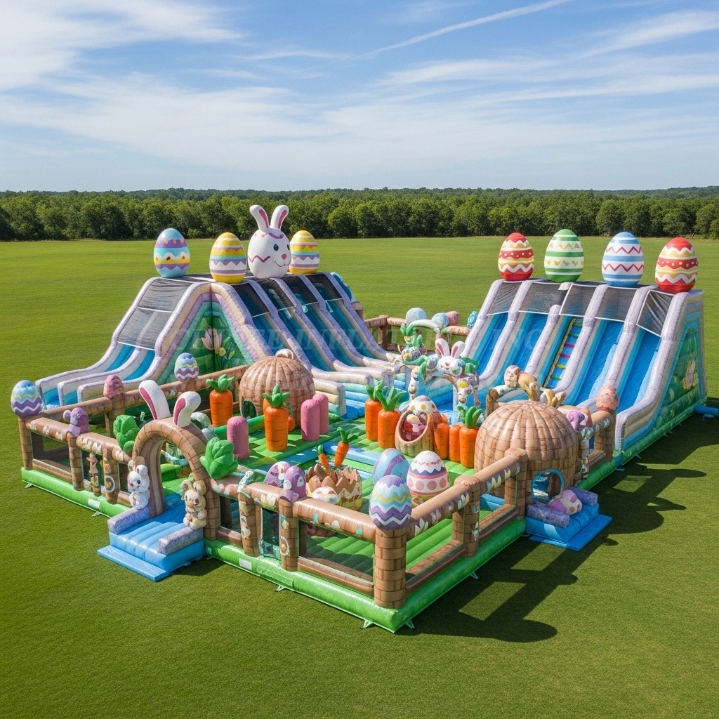 GF2-389 Easter Theme Inflatable Park