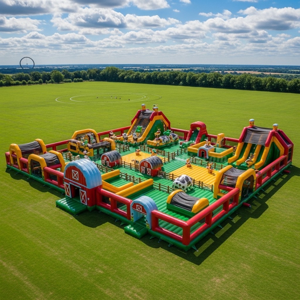 GF2-394 Farm Theme Inflatable Park