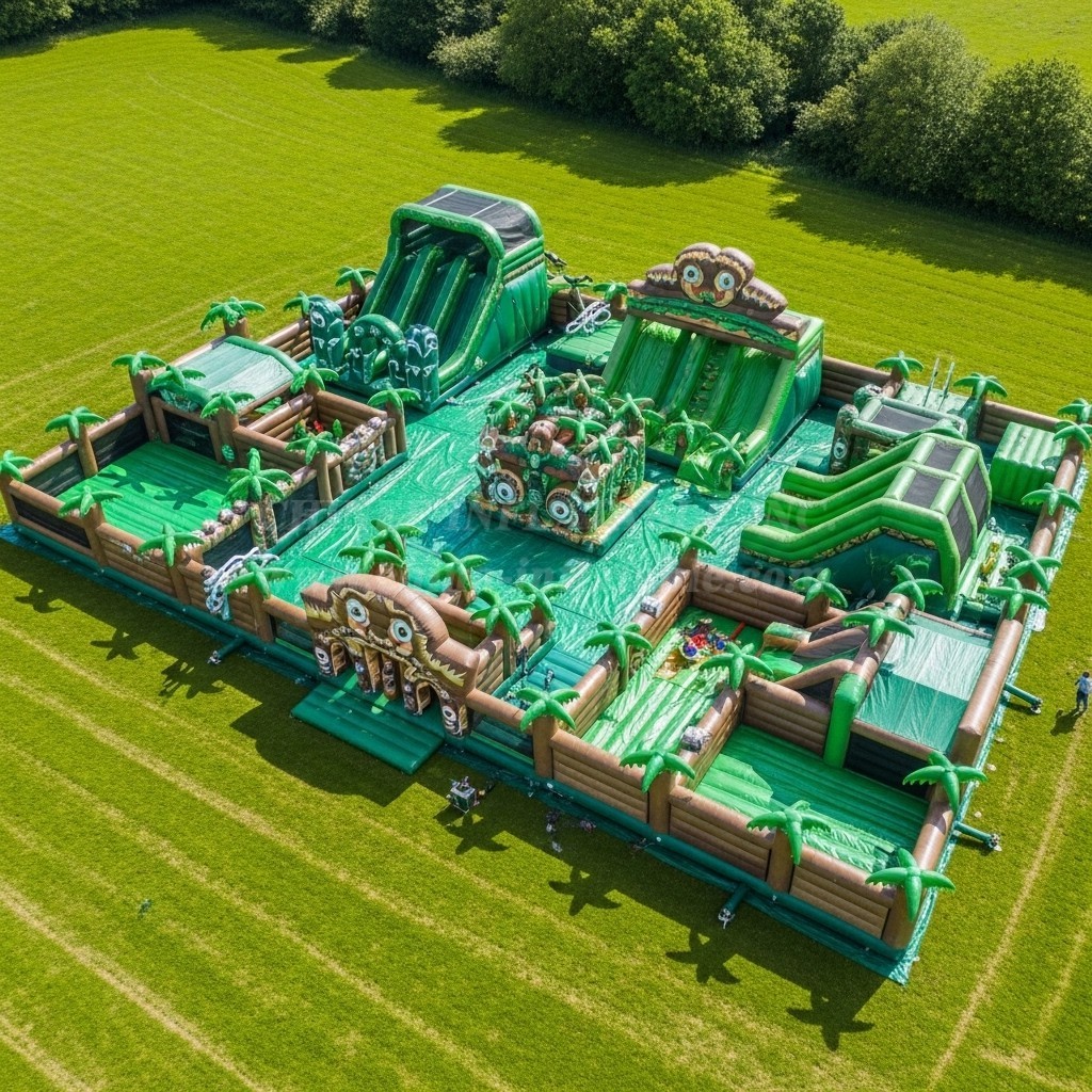GF2-409 Jungle Theme Inflatable Park