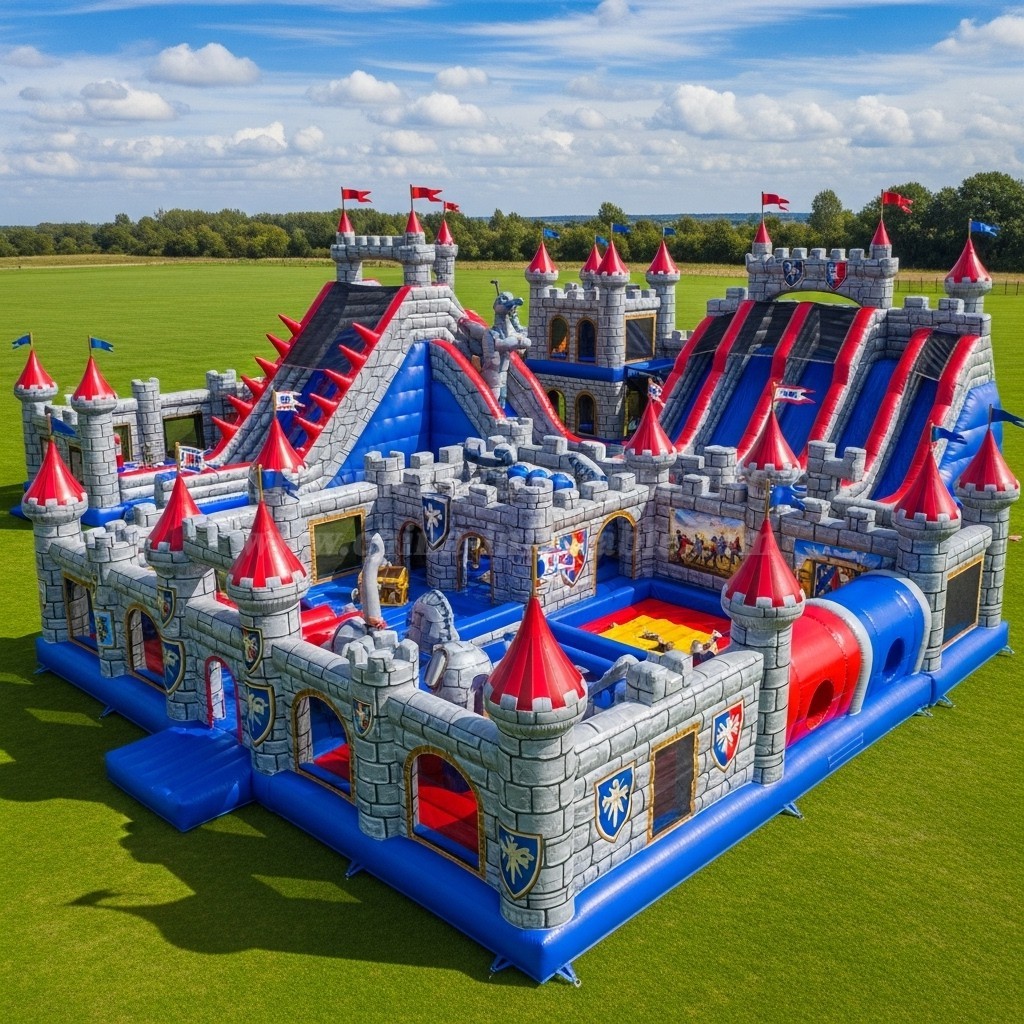 GF2-423 Knight Theme Inflatable Park