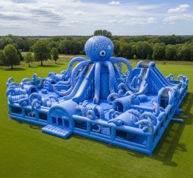 GF2-442 Octopus Theme Inflatable Park