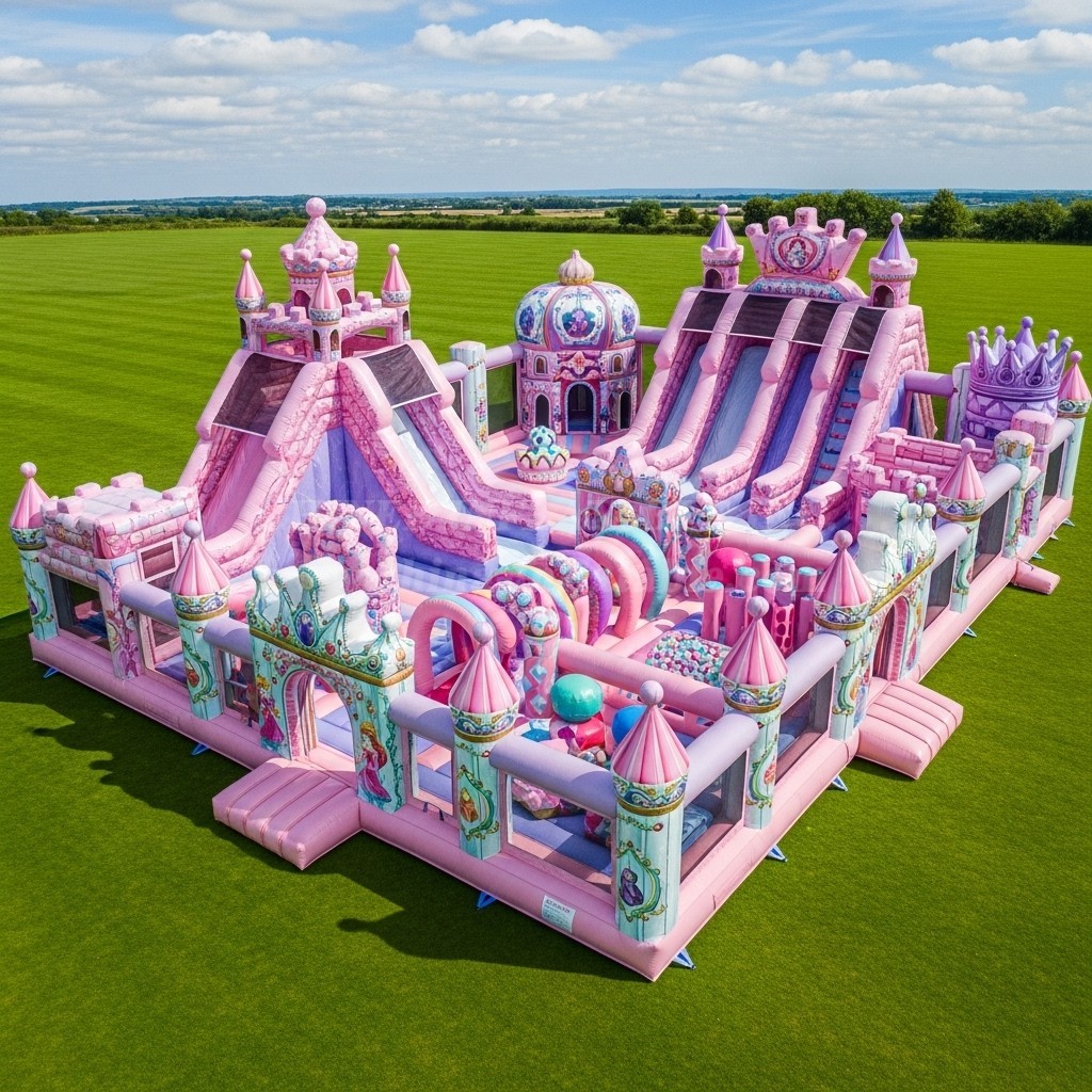 GF2-450 Princess Parties Theme Inflatable Park