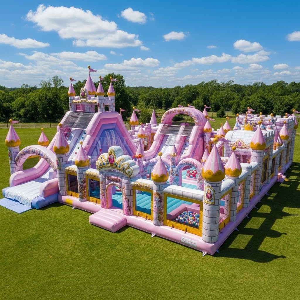 GF2-453 Princess Parties Theme Inflatable Park