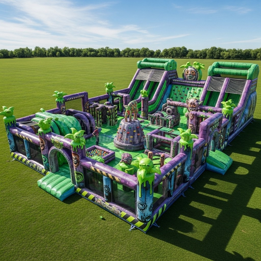 GF2-468 Toxic Theme Inflatable Park