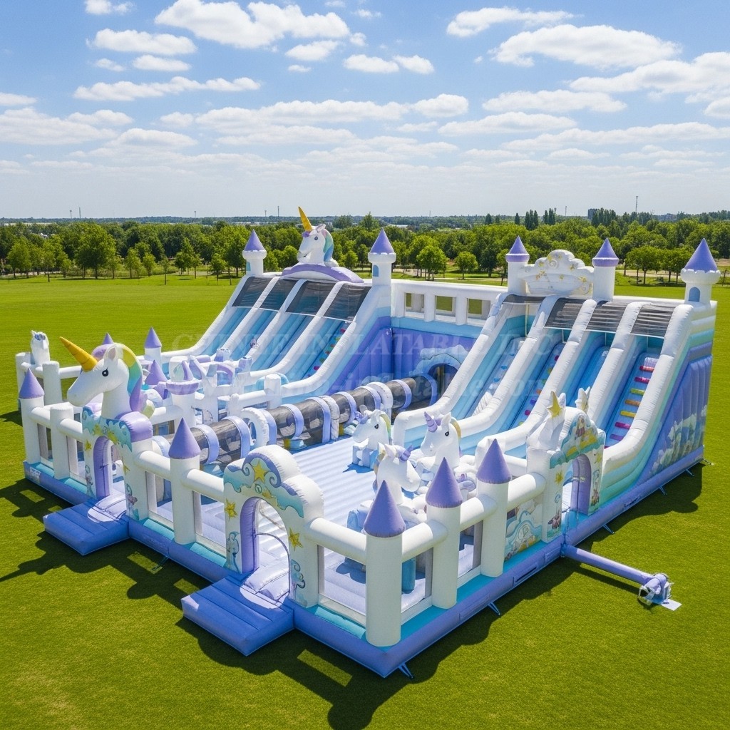 GF2-481 Unicorn Theme Inflatable Park