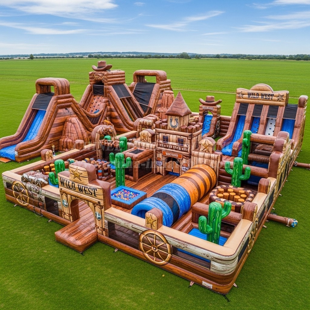 GF2-494 Wild West Theme Inflatable Park