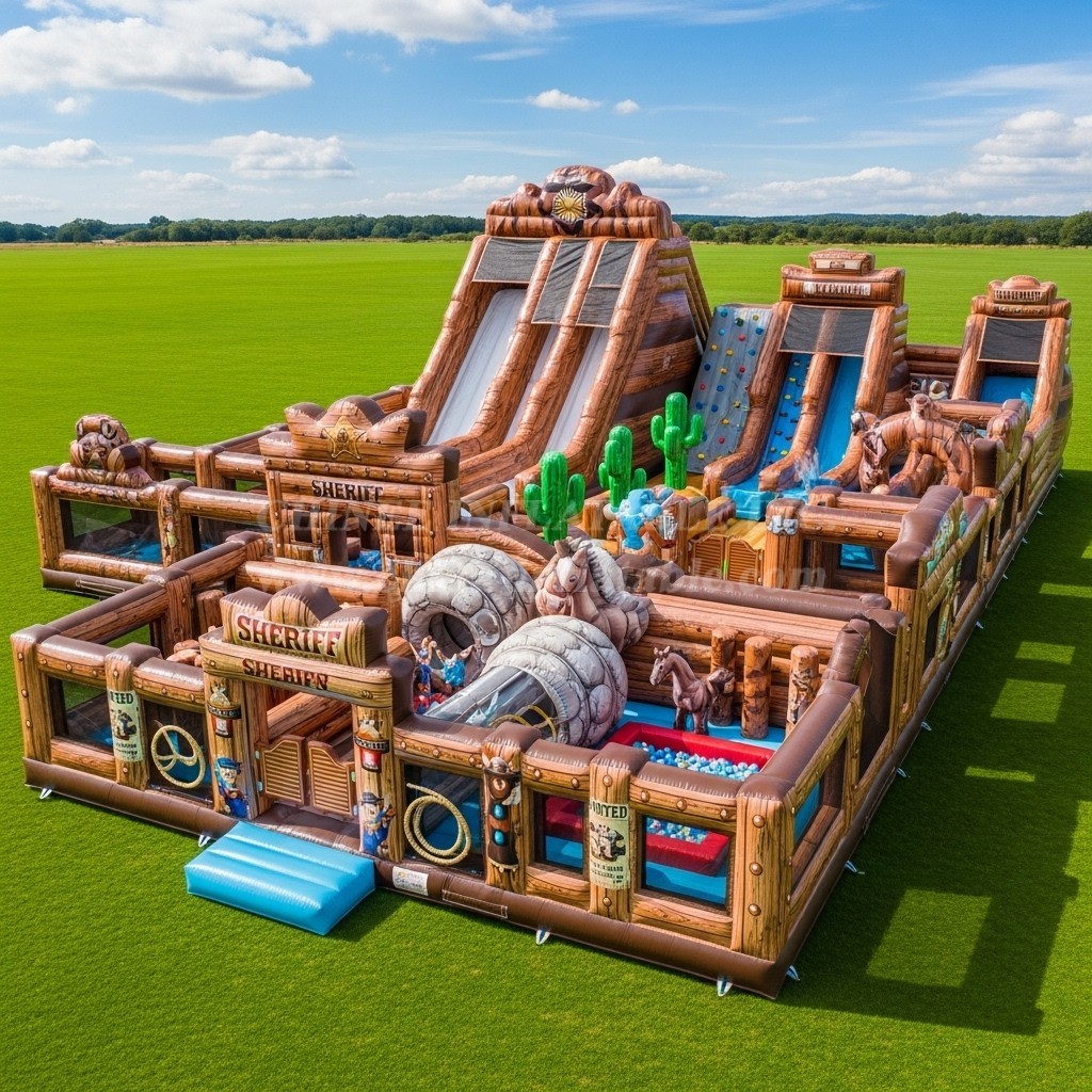 GF2-496 Wild West Theme Inflatable Park