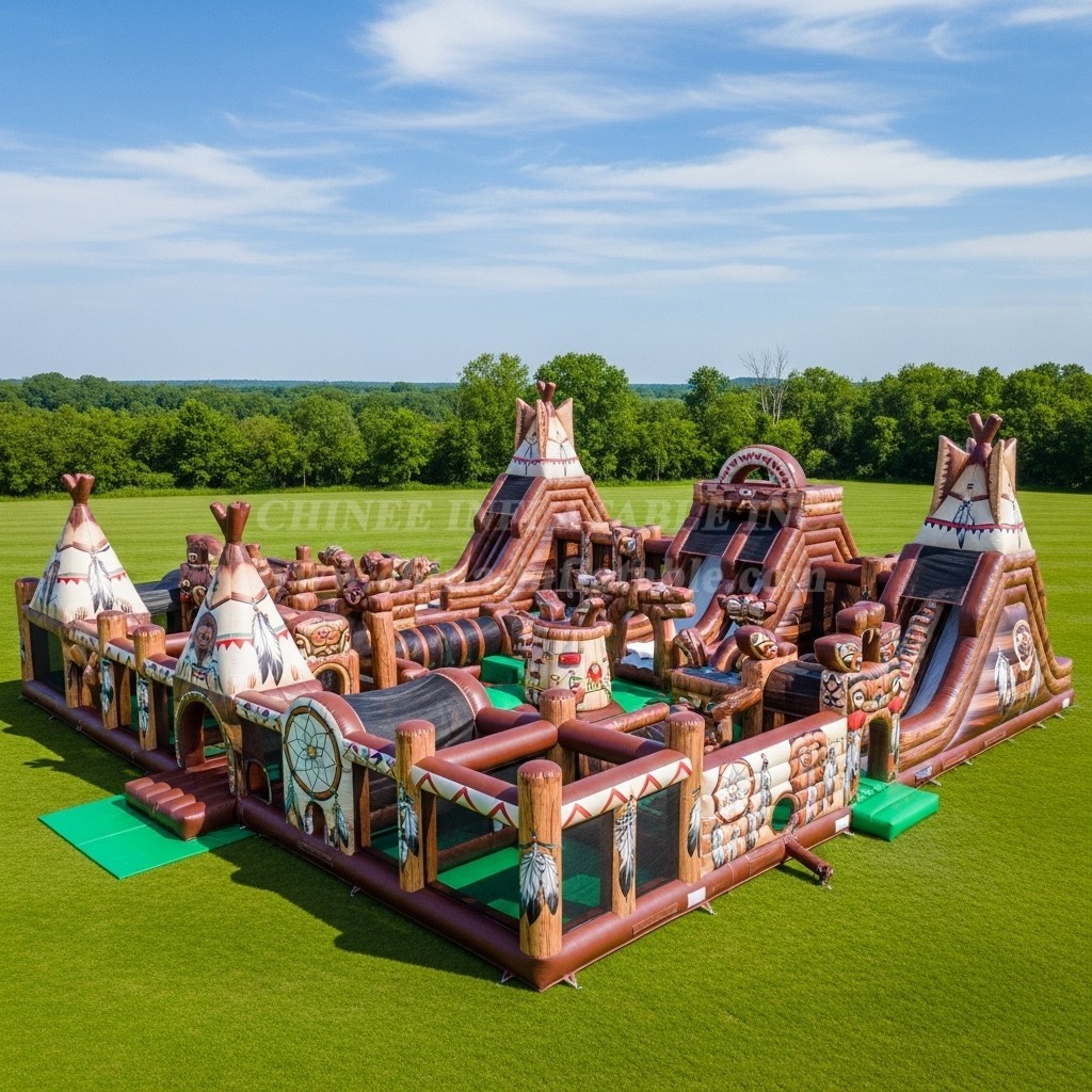 GF2-511 American Indian Theme Inflatable Park