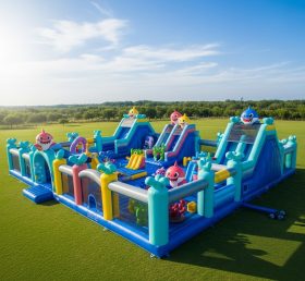 GF2-522 Baby Shark Theme Inflatable Park