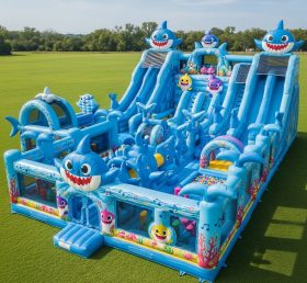 GF2-525 Baby Shark Theme Inflatable Park