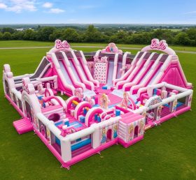 GF2-531 Barbie Theme Inflatable Park