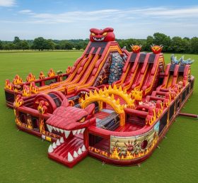 GF2-539 Blaze Monster Theme Inflatable Park