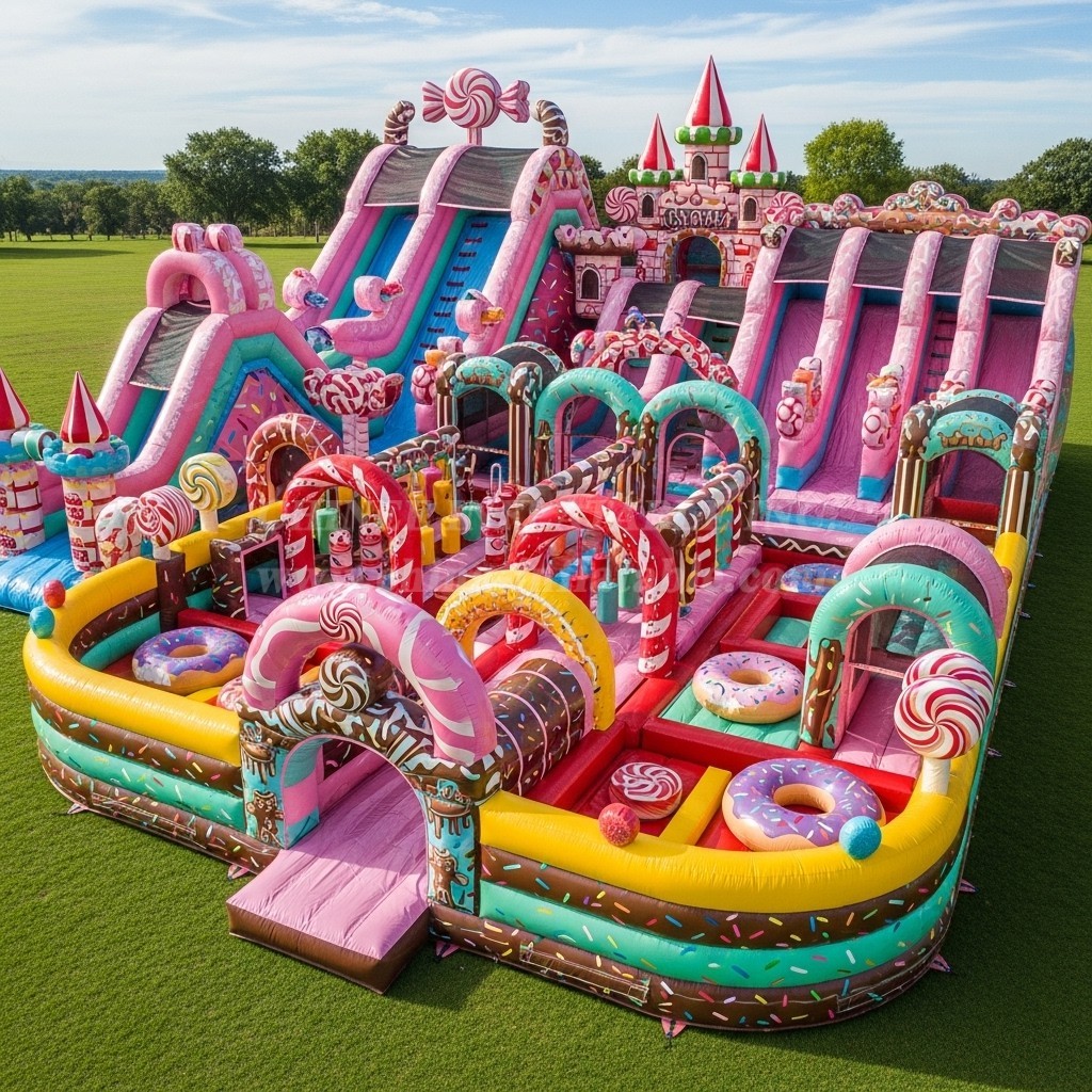 GF2-546 Candy Theme Inflatable Park