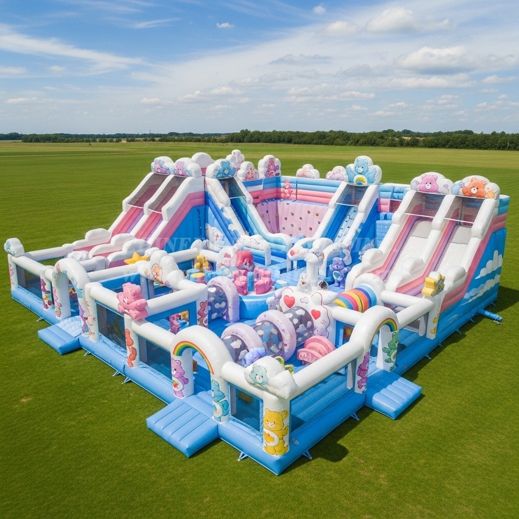 GF2-552 Care Bears Theme Inflatable Park