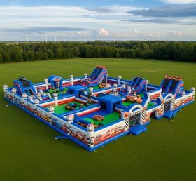GF2-556 Cars Theme Inflatable Park