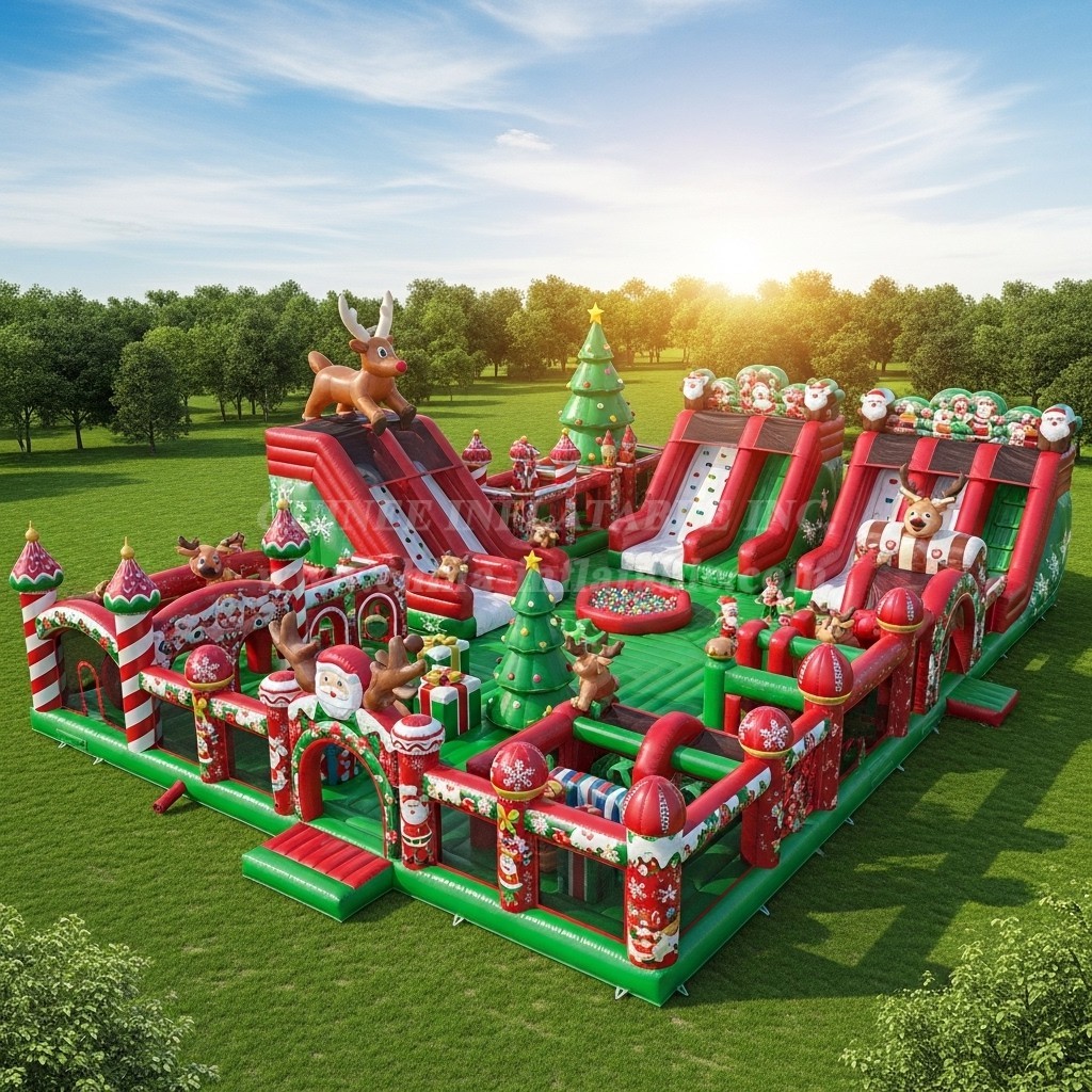 GF2-559 Christmas Theme Inflatable Park