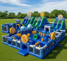 GF2-567 Cryptocurrency Theme Inflatable Park