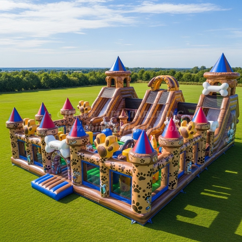 GF2-572 Dog Theme Inflatable Park