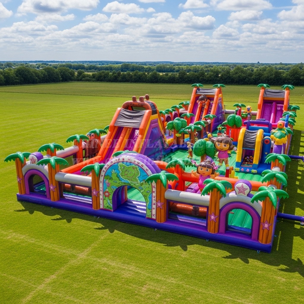 GF2-578 Dora Theme Inflatable Park