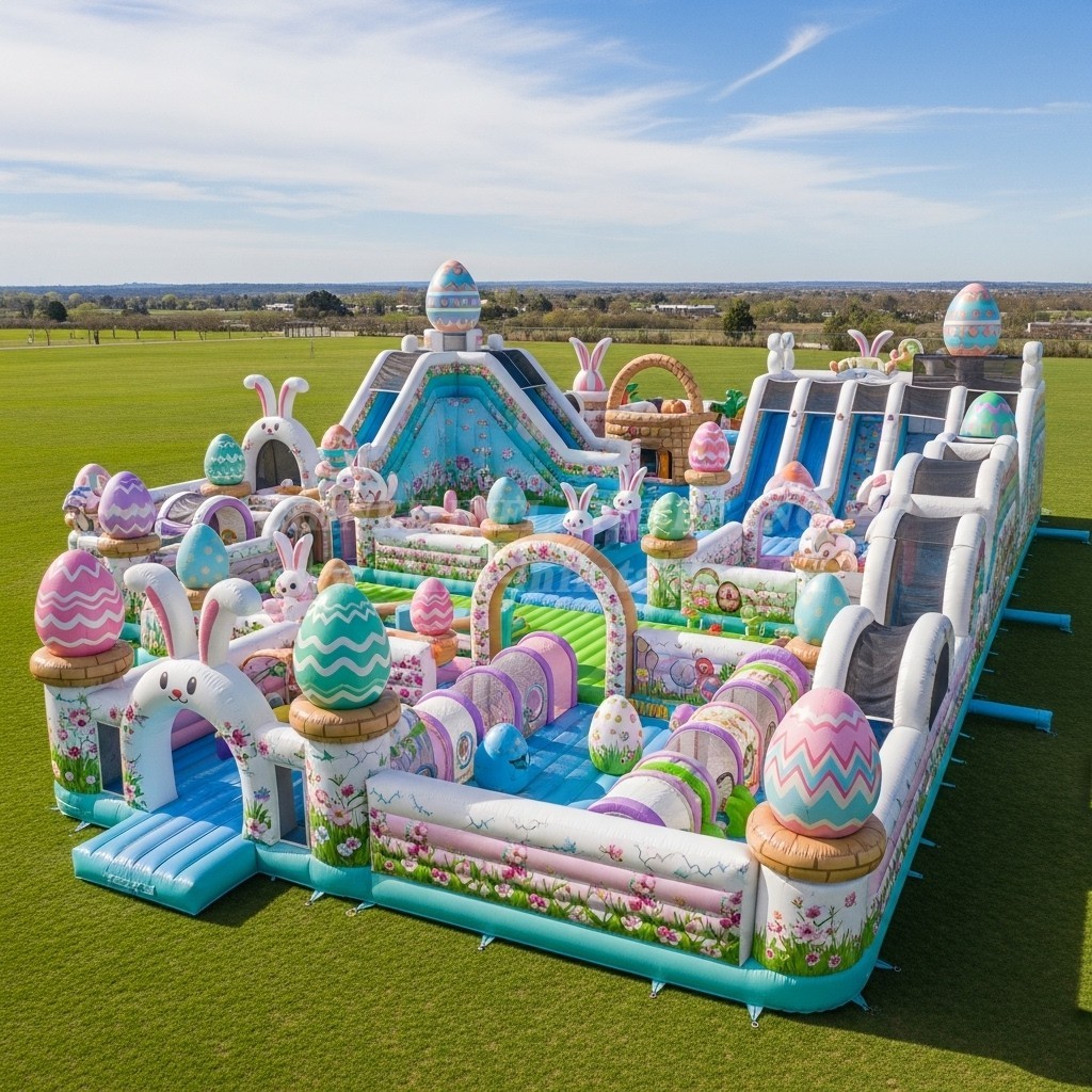 GF2-587 Easter Theme Inflatable Park