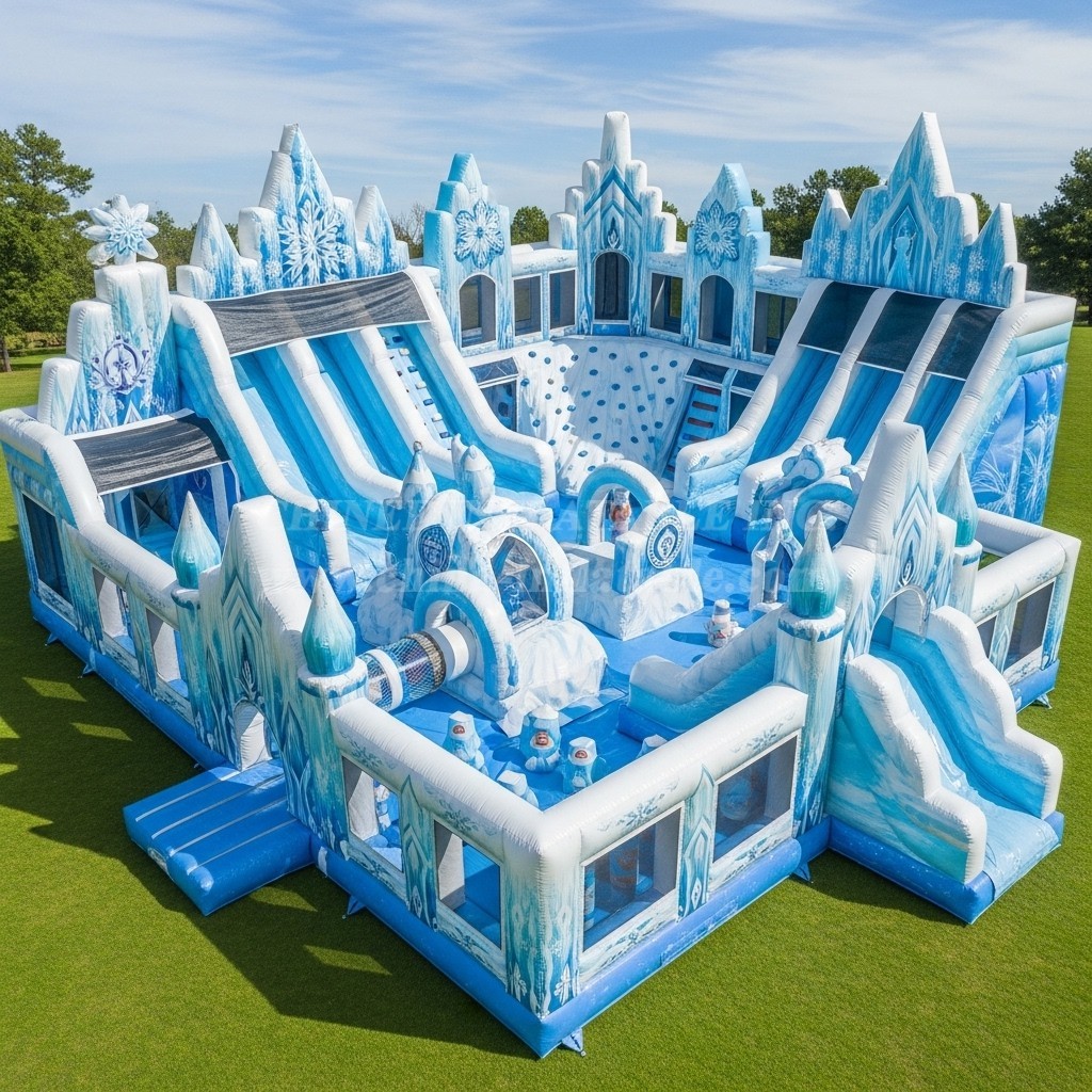 GF2-598 Frozen Theme Inflatable Park