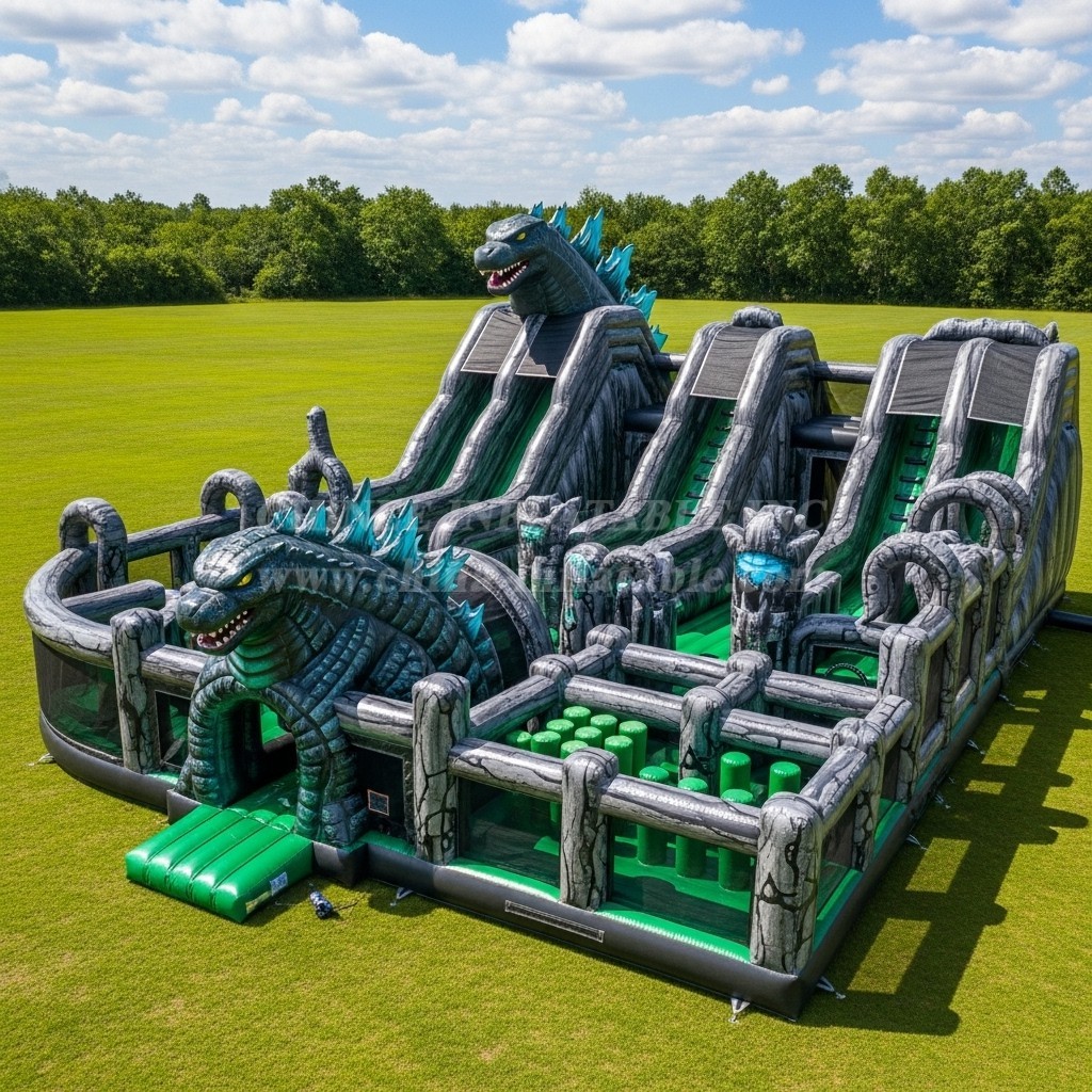 GF2-609 Godzilla Theme Inflatable Park