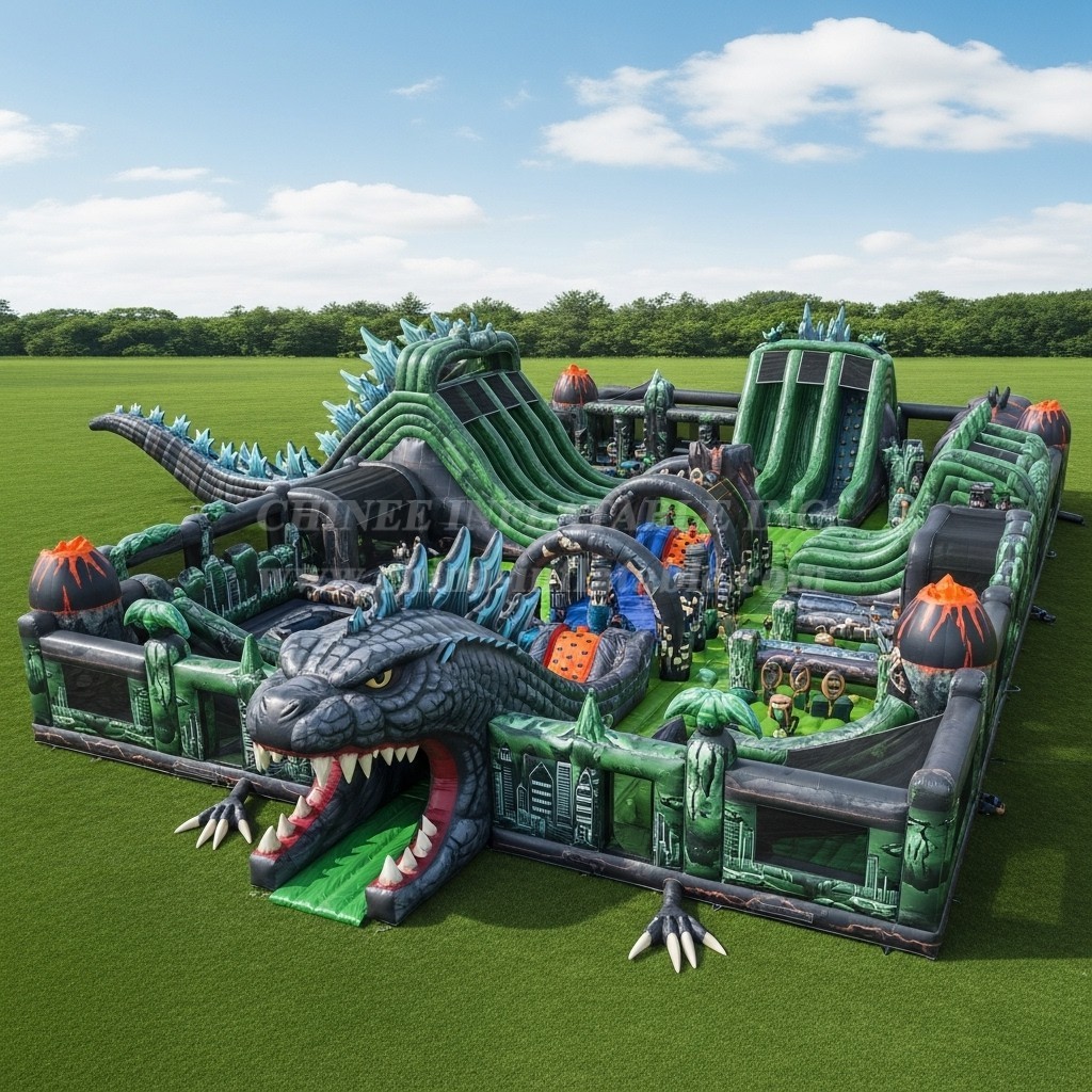 GF2-610 Godzilla Theme Inflatable Park