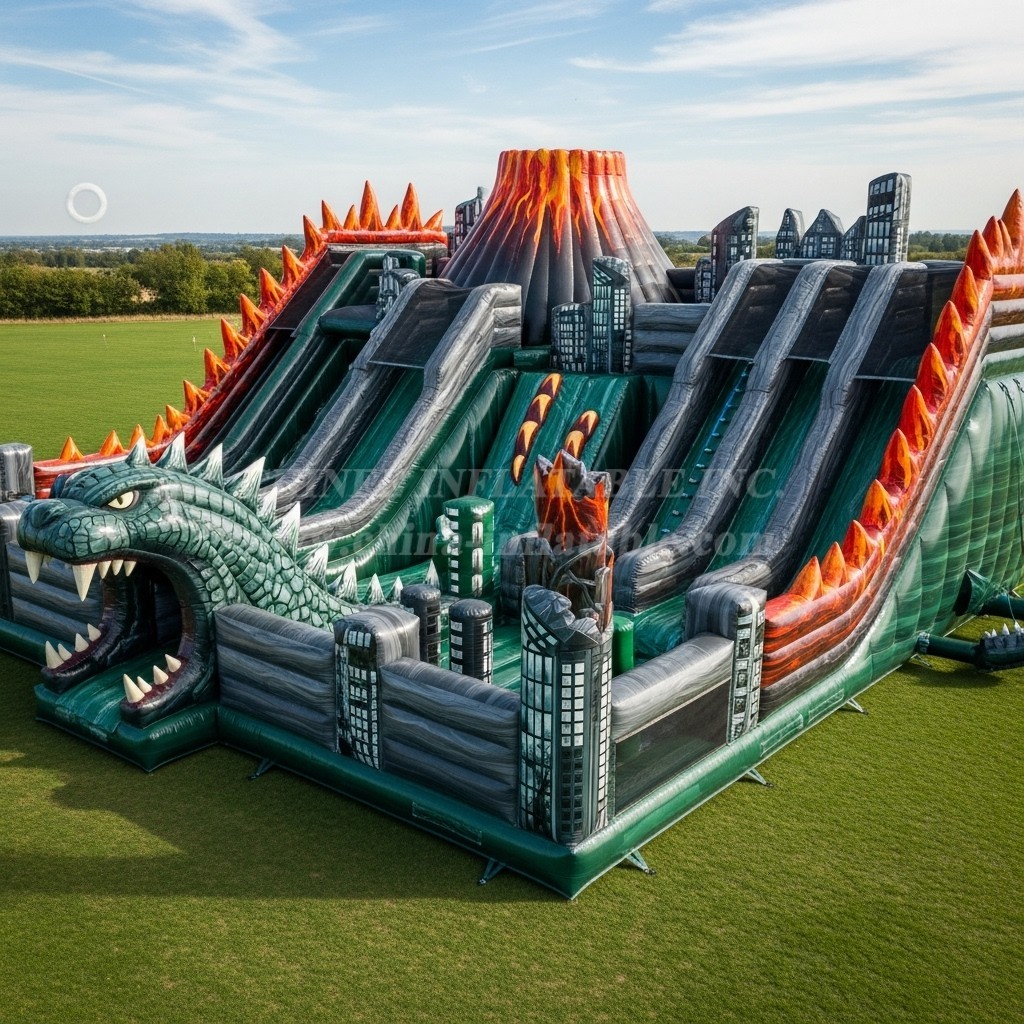 GF2-613 Godzilla Theme Inflatable Park
