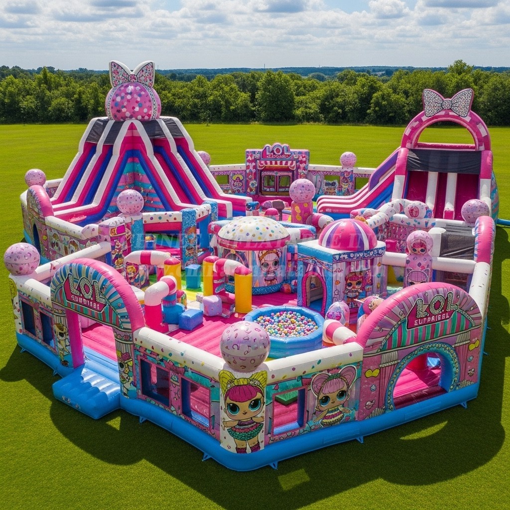 GF2-643 L.O.L.SURPRISE Theme Inflatable Park