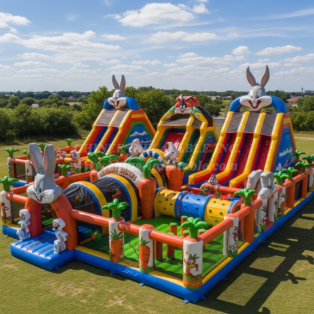 GF2-646 Looney Tunes Theme Inflatable Park