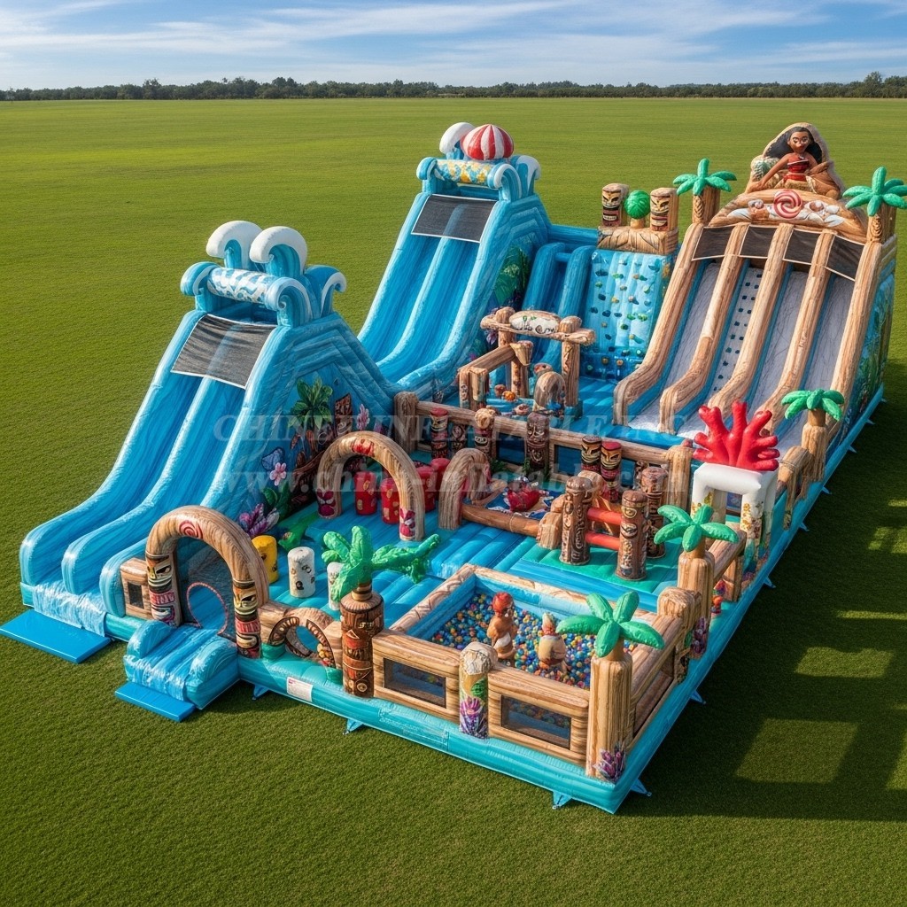GF2-660 Moana Theme Inflatable Park