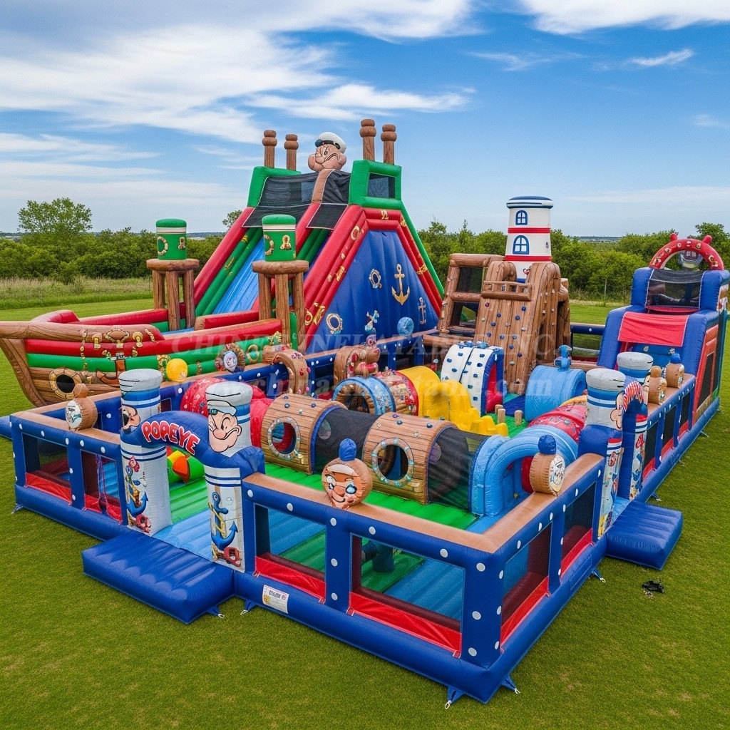 GF2-688 Popeye Theme Inflatable Park